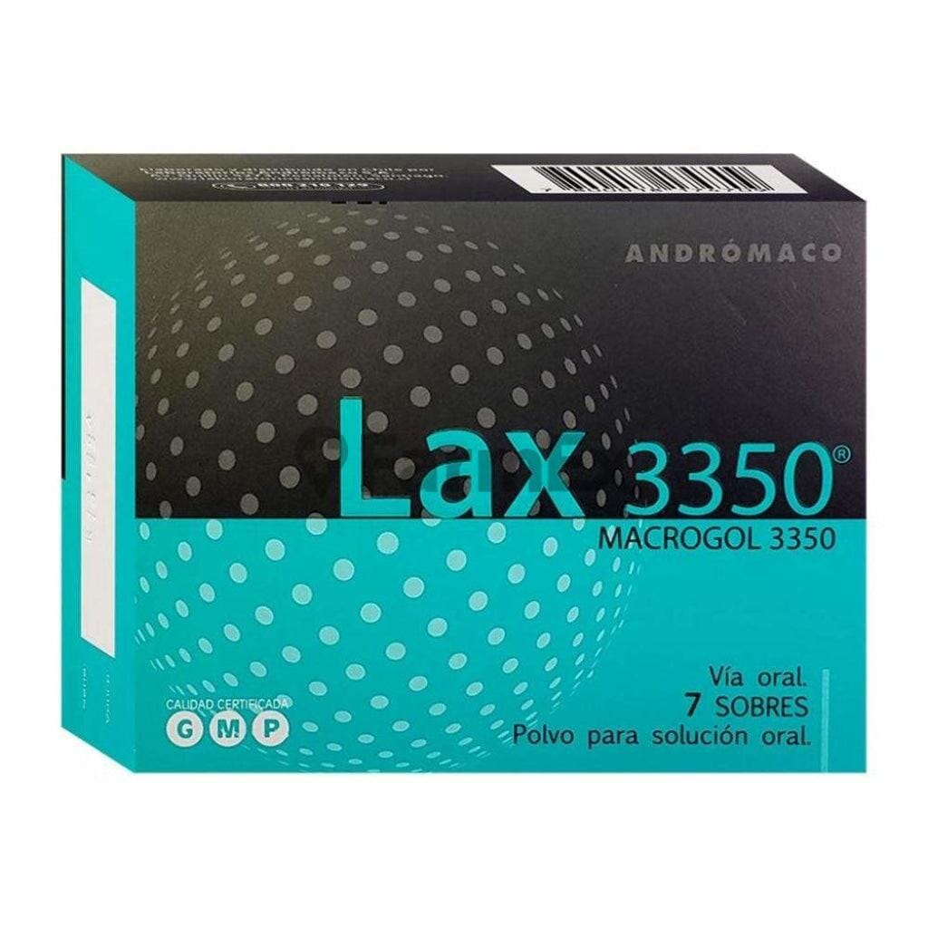 Lax 3350 x 7 sobres Farmex-Fonasa-Persistente